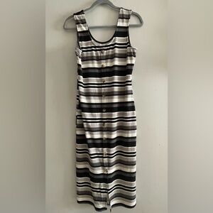 No Boundaries striped dress
